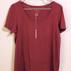 { Berry Red Tee }